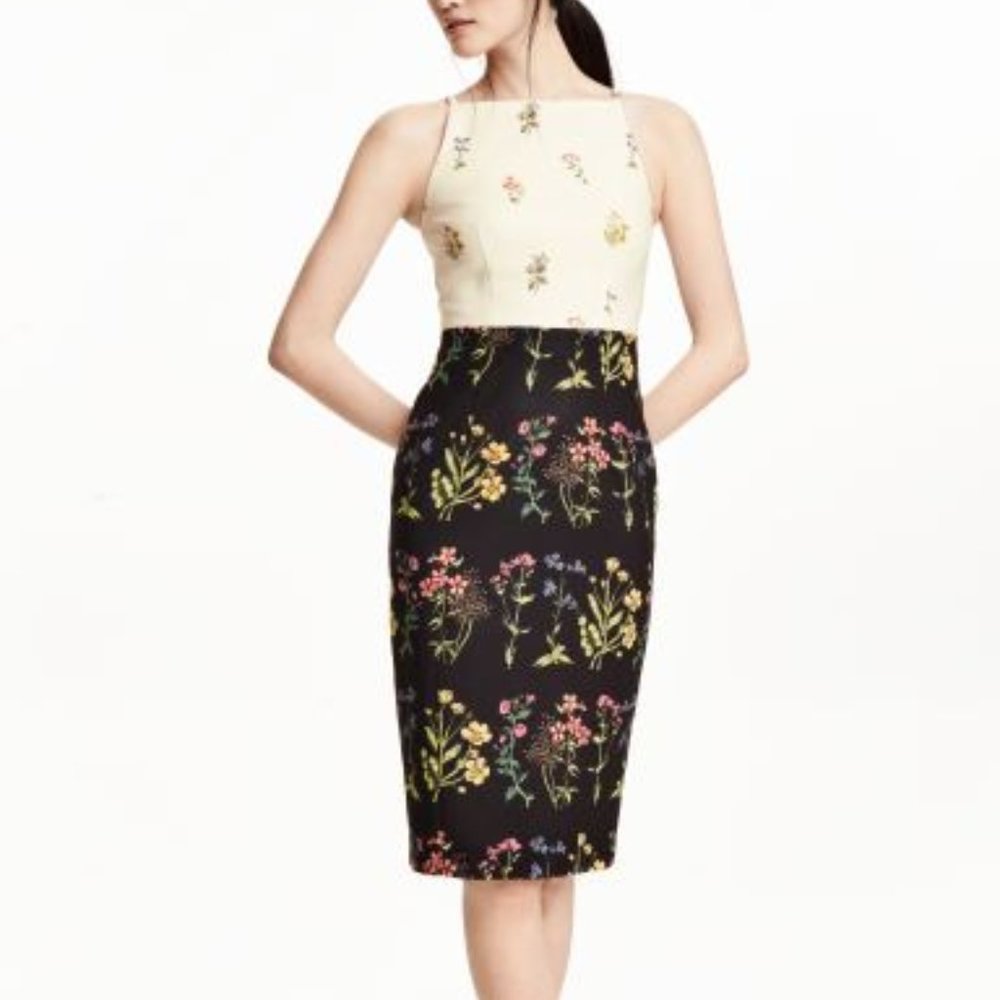 Fitted Floral Dress